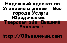 Надежный адвокат по Уголовным делам - Все города Услуги » Юридические   . Тверская обл.,Вышний Волочек г.